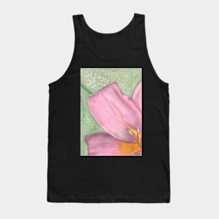 Daylily, original watercolor painting Tank Top